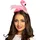 Boland 52565 - Haarreif Flamingo, Kopfschmuck, Plüsch, Tiara, Kostüm, Verkleidung, Mottoparty, Karneval, Rosa