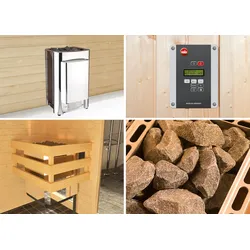 Weka Saunaofen Spar-Set "Profi" 11 kW-11,0 kW Saunaofen Profi-OS inkl. Steuerung