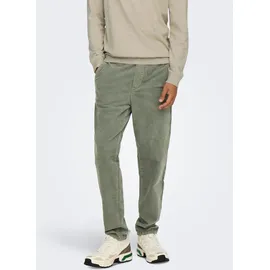 Only & Sons ONSLINUS TAP CORDUROY 0185 PANT NOOS", - S bis XXL - für Männer - Größe M