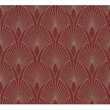 Livingwalls Vliestapete New Walls Art Deco 18 cm x 10 m 374274 Rot/Gold