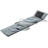 Orbisana Modell 40552957-1 | Massagematte mit Lendenkissen - Shiatsu Matte & Heizkissen Rücken für Ganzkörpermassage | 165 x 50 cm