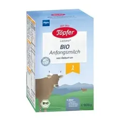 Töpfer Anfangsmilch 1 Bio 600g ab der Geburt