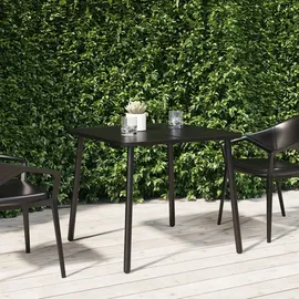 vidaXL Bistrotisch Ø 80 x 71 cm anthrazit