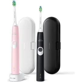 Philips Sonicare ProtectiveClean 4300 HX6800/35 Doppelpack + Reiseetui