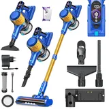 Kesser Akku Staubsauger Blau / Gold