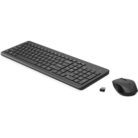 HP 330 Wireless Mouse and Keyboard Combo, schwarz, USB, DE (2V9E6AA#ABD)