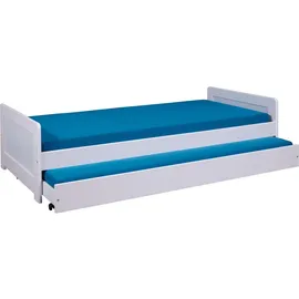 VCM Funktionsliege Surf 200 x 90 x 0 cm Weiß