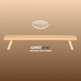 Weigla "Weihnachtsdeko, Made in Germany", beige Natur (L/H/T):70,0cmx11,0cmx7,5cm NEU