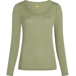 Icebreaker Women Merino 150 Siren Long Sleeve Sweetheart lichen (A74) XL