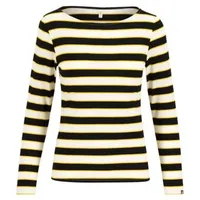Blutsgeschwister Ringelshirt Sweet Sailorette - golden rockabilly stripe XL