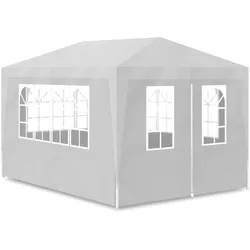 vidaXL Partyzelt 3x4 m Weiß