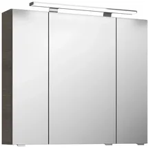Pelipal 4010 84 cm graphit struktur quer nachbildung LED-Aufsatzleuchte