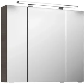 Pelipal 4010 84 cm graphit struktur quer nachbildung LED-Aufsatzleuchte