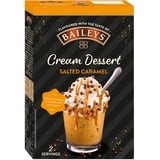 Baileys Cream Dessert Salted Caramel, alkoholfrei,mit Salted Caramel Sauce und Crispies,mit dem einzigartigen Geschmack von Original Irish Cream Likör, 1x130g