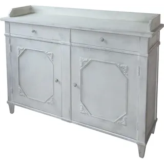 40031119 Chic Antique Kommode Sideboard Vintage  H112/L153/B51,5 cm antique crem