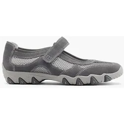 Komfort Slipper - Damen - grau