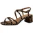 TAMARIS Blockabsatz-Sandaletten Damen Braun 41