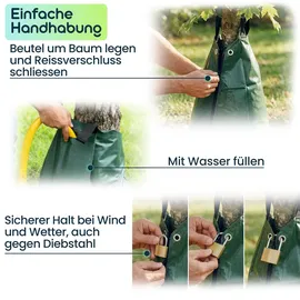 ideoon garden Baum-Bewässerungssack 75L