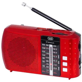 Trevi RA 7F20 BT Tragbar Analog & Digital Rot