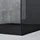 mai & mai Walk-In-Dusche 140 x 200 cm BRAM1 Bremen1K Schwarz ESG-Sicherheitsglas 8mm