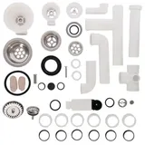 Villeroy & Boch Villeroy und Boch Ablaufgarnitur 8K800061 mit Handbetätigung, verchromt