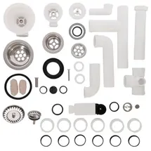 Villeroy & Boch Villeroy und Boch Ablaufgarnitur 8K800061 mit Handbetätigung, verchromt