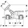 Geberit FlowFit Schrägsitz-Absperrventil d25 RG+
