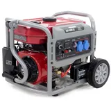 GeoTech Pro GGP 4000 ES - Benzin-Stromerzeuger mit Rädern und AVR-Regelung 3.6 kW - Dauerleistung 3.2 kW - 230V