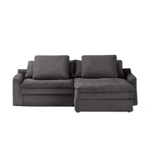 Soho Eckcouch Sake 2-Sitzer Grau