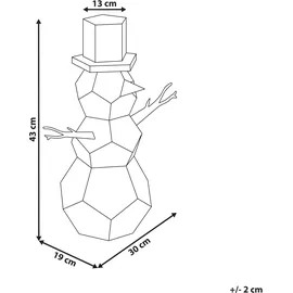 Beliani Beliani, Weihnachtsbeleuchtung Arctica
