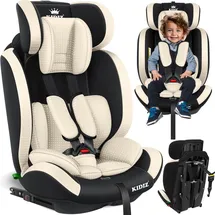 Kidiz KIDIZ® Autokindersitz Triangle Premium Kindersitz Kinderautositz Autositz Sitzschale 9 kg - 36 kg 1-12 Jahre Gruppe 1/2/3 universal zugelassen nach ECE R129/03 mit Isofix