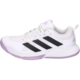 adidas Court Team Bounce 2.0 Damen Cloud White/Core Black/Powder Plum 38 2/3