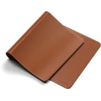 Satechi Vegan-Leather Premium Desk Mat Braun