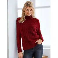 Heine Rollkragenpullover rot 46