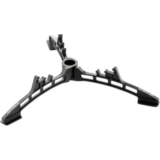 Optimus Standfuß für Gaskartuschen klappbar Nylon 24 g passend für Kartuschen bis 450 g Schwarz