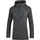 Jako Damen Kapuzensweat Premium Basics, anthrazit meliert, 40