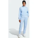 adidas Essentials Feel Cozy Trainingsanzug Glow Blue XS