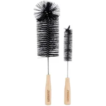 Kambukka Reinigungsbürste Kambukka 2-teilig Schwarz/Braun