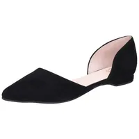 Apple of Eden seitlich offene Schuhe schwarz | 40