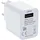 InLine InLine® USB Ladegerät Single, Netzteil, 100-240V zu 5V/2,5A, weiß
