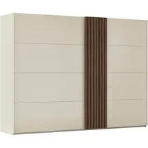 Rauch Schwebetürenschrank TEGIO 301 x 223 x 69 cm Beige/Nussbaum