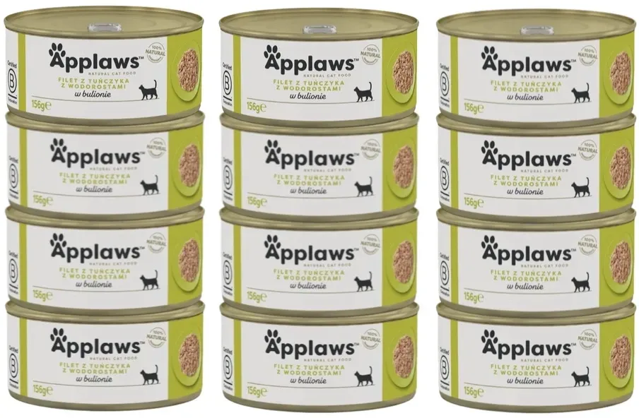 Applaws Cat Thunfischfilet mit Algen 12x156g