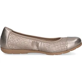 CAPRICE Ballerina in (Taupe METALLIC), 39
