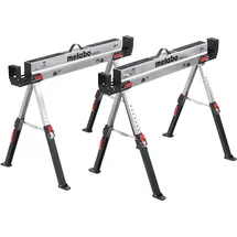 Metabo Arbeitsbock Stahl 820 mm Schwarz 2 Stk. klappbar
