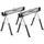 Metabo Arbeitsbock Stahl 820 mm Schwarz 2 Stk. klappbar