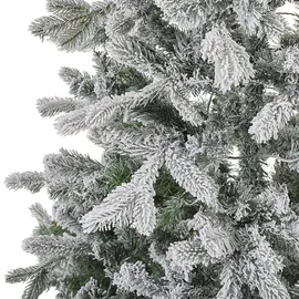 Beliani Weihnachtsbaum künstlich Grün 210 cm