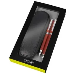 Online Schreibgeräteset Nature Style, 3-teilig, rosewood 4014421311771 ONLINE