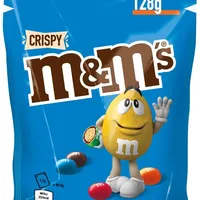 M&M ́s Crispy Schokolinsen 128 g