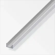 Alfer U-profil 10 X 22,5 X 1000 Mm Silber Profil Aluminiumprofil U Schiene