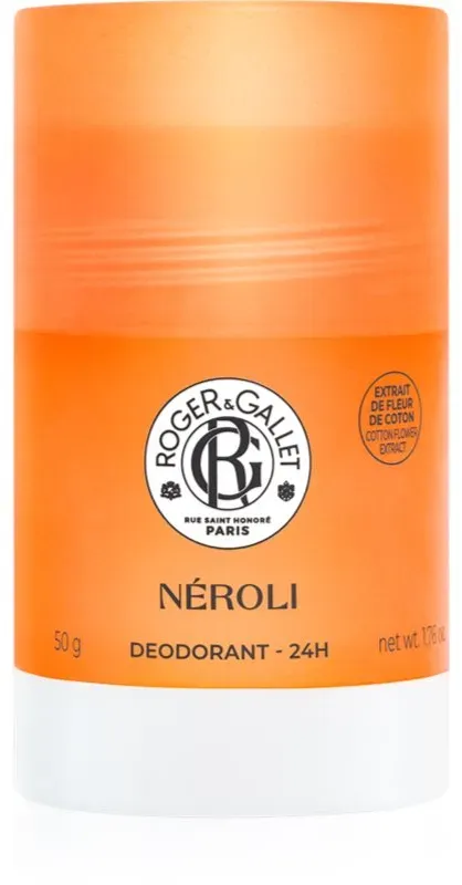 Roger & Gallet Néroli festes Deo ohne Aluminiumsalze mit 24-Stunden-Schutz Unisex 50 g